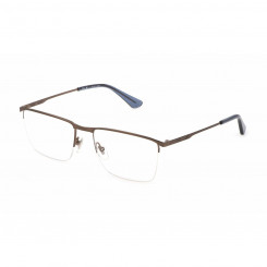 Glasses frame Men's Police VPLG75-570F68 Golden ø 57 mm