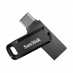 USB-накопитель SanDisk Ultra Dual Drive Go 150 МБ/с, черный