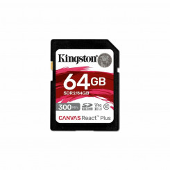 Micro SD mälukaart adapteriga Kingston SDR2/64GB 64 GB 8K Ultra HD SDXC UHS-II