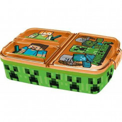 Compartment Lunchbox Minecraft 40420 polypropylene