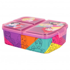 Compartment Lunchbox Princesses Disney    polypropylene
