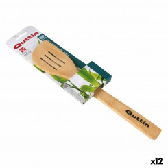 Kitchen spatula Quttin 50330 Bamboo 30 x 6.2 x 0.8 cm (12 Units)