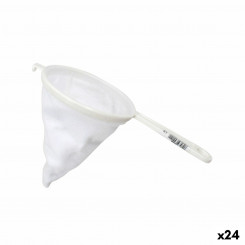 сито Белый Пластик Franela Ø 12 см (24 шт.)