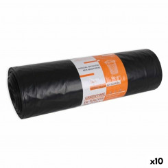 Garbage bags Eco Green Time 48955 Black (10 Units) (10 uds)