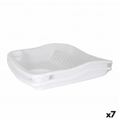 Сушилка для кухонной мойки Dem Bloom Plastic White 48 x 40 x 11,5 см (7 шт.)