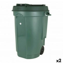 Trash can with wheels EDA 110 L 110 L