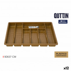 Cutlery Organizer Quttin 50 x 37 cm Thermoplastic (12 Units)