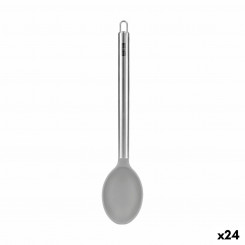 Scooper Quttin Silicone Stainless steel Steel 34 x 7 cm (24 Units)