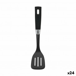Kitchen Spatula Quttin Foodie Black Nylon (24 Units)