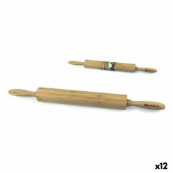 Rolling pin Quttin 104625 Bamboo (12 Units)