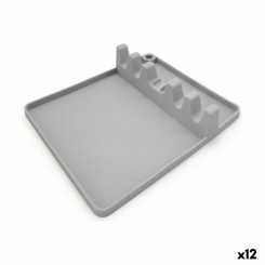Kitchen utensil stand Quttin Silicone 20 x 17 x 4 cm (12 Units)