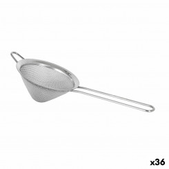colander Wooow Conical Stainless steel Ø 10 x 23 cm (36 Units)
