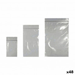 Set of reusable hermetically sealed bags Reusable Self-sealing 60 Pieces, parts (48 Units)