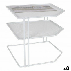 Shelves Confortime Placement tool White Metal 23 x 23 x 20 cm (8 Units)