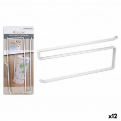 Kitchen paper holder Confortime White Metal 26 x 10 x 1.3 cm (12 Units)