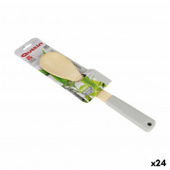 Spoon Quttin Brown Gray Bamboo 30 x 6 cm (24 Units)
