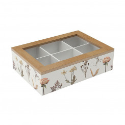 Box for infusions Versa Wood 17 x 7 x 24 cm