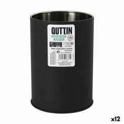 контейнер для кухонных принадлежностей Quttin Crocodile Нержавеющая сталь Ø 12,6 x 18 см (12 шт.)