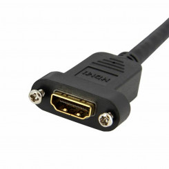 Кабель HDMI Startech HDMIPNLFM3 Черный