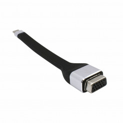 USB C-VGA-adapter i-Tec C31FLATVGA60HZ FHD paindlik must