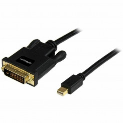 Mini DisplayPort to DVI Adapter Startech MDP2DVIMM6B          (1,8 m) Black 1.8 m