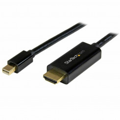 Адаптер Mini DisplayPort-HDMI Startech MDP2HDMM5MB 5 м, черный