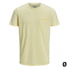 Мужская футболка с коротким рукавом Jack & Jones 12171674 FLA Желтый