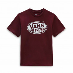 Детская футболка с коротким рукавом Vans Classic OTW Темно-красная