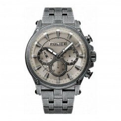 Мужские часы Police 15920JSQU/20M Чёрный Серый