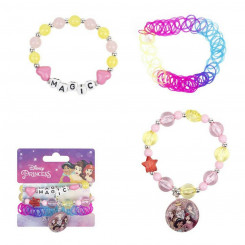 Bracelet for girls Princesses Disney 3 pcs Multicolor