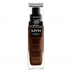 Creme Make-up Base NYX Can't Stop Won't Stop sügav espresso (30 ml)