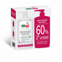 Shower Gel Without Soap Sebamed Dry Skin Olive Oil 2 Units