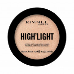 Компактная бронзирующая пудра High'Light Rimmel London Nº 002 Candleit (8 г)