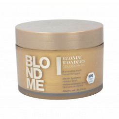 Selgitav mask Blondes Schwarzkopf Blondme Blonde Wonders Golden (450 ml)