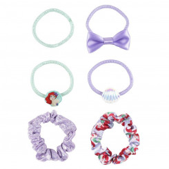 Hair ties Princesses Disney Multicolour 6 Units