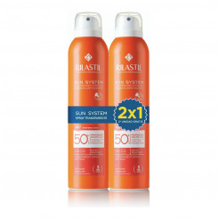 Body Sunscreen Spray Rilastil Sun System Transparent SPF 50+ 200 ml x 2