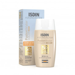 Sun Protection with Colour Isdin Fusion Water Light (50 ml)