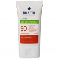 Солнцезащитный крем для лица Rilastil Sun System Acnestil Sebum-Regulation Spf 50 (40 мл)