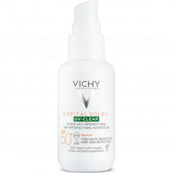 Päikesekaitsekreem Vichy Capital Soleil UV Clear Anti-impfections Spf 50 (40 ml)