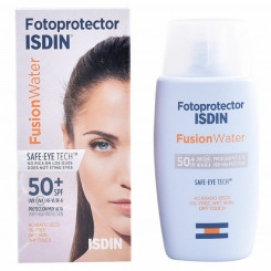 Facial Sun Cream Isdin Fotoprotector Fusion Water Spf 50+ (Unisex) (50 ml)