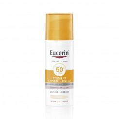 Солнцезащитный крем Eucerin Pigment Control Tinted Light Spf 50 50 мл