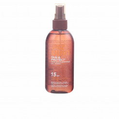 Tanning Oil Tan & Protect Piz Buin 026047 Spf 15 (150 ml)