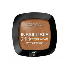 Компактная бронзирующая пудра L'Oreal Make Up Infaillible 400-tan Doré 24 часа (9 г)