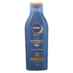 Sun Milk Protege & Hidrata Nivea SPF 30 (200 ml) 30 (200 ml)