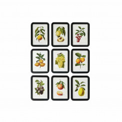 Painting DKD Home Decor Modern Fruit (30 x 2 x 40 cm) (9Units)