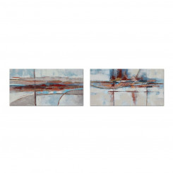 Painting DKD Home Decor Abstract Modern (140 x 2,8 x 70 cm) (2 Units)