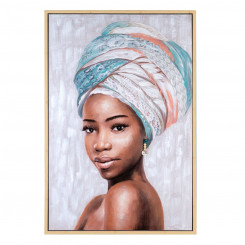 Maali lõuend 80 x 4 x 120 cm Aafrika naine