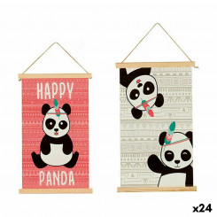 Seinakaunistus Panda karu 1 x 54 x 33 cm (24 ühikut)