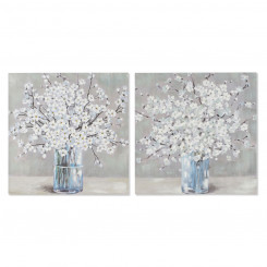 Maal Home ESPRIT Shabby Chic Vase 80 x 3 x 80 cm (2 Packs)