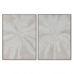 Maal Home ESPRIT Palmid Koloniaalne 90 x 4 x 120 cm (2 Ühikut)